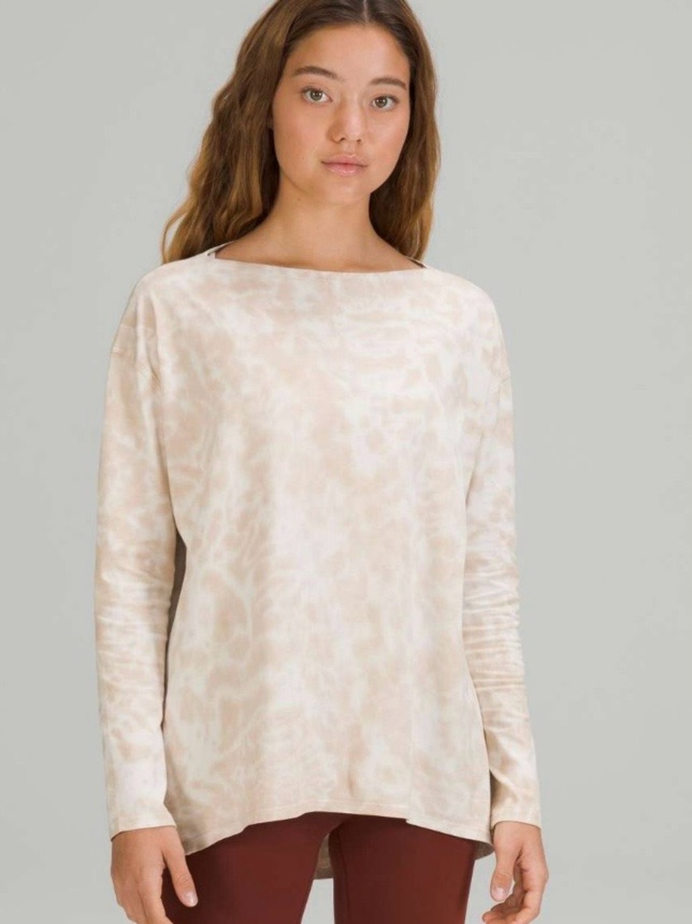 Lululemon back in action long sleeve shirt